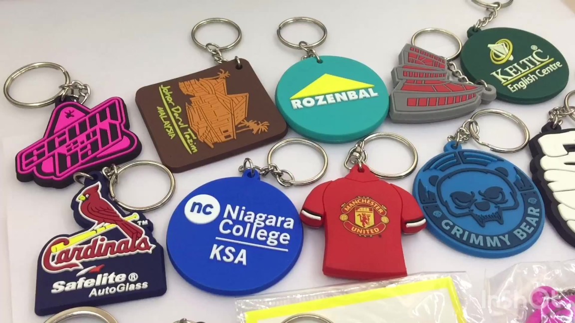 PVC keychain